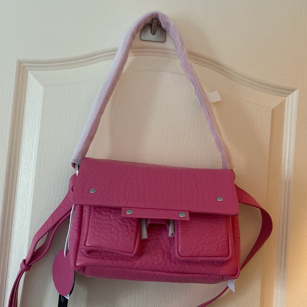 Brand new NUNOO hot pink handbag/crossbody bag
